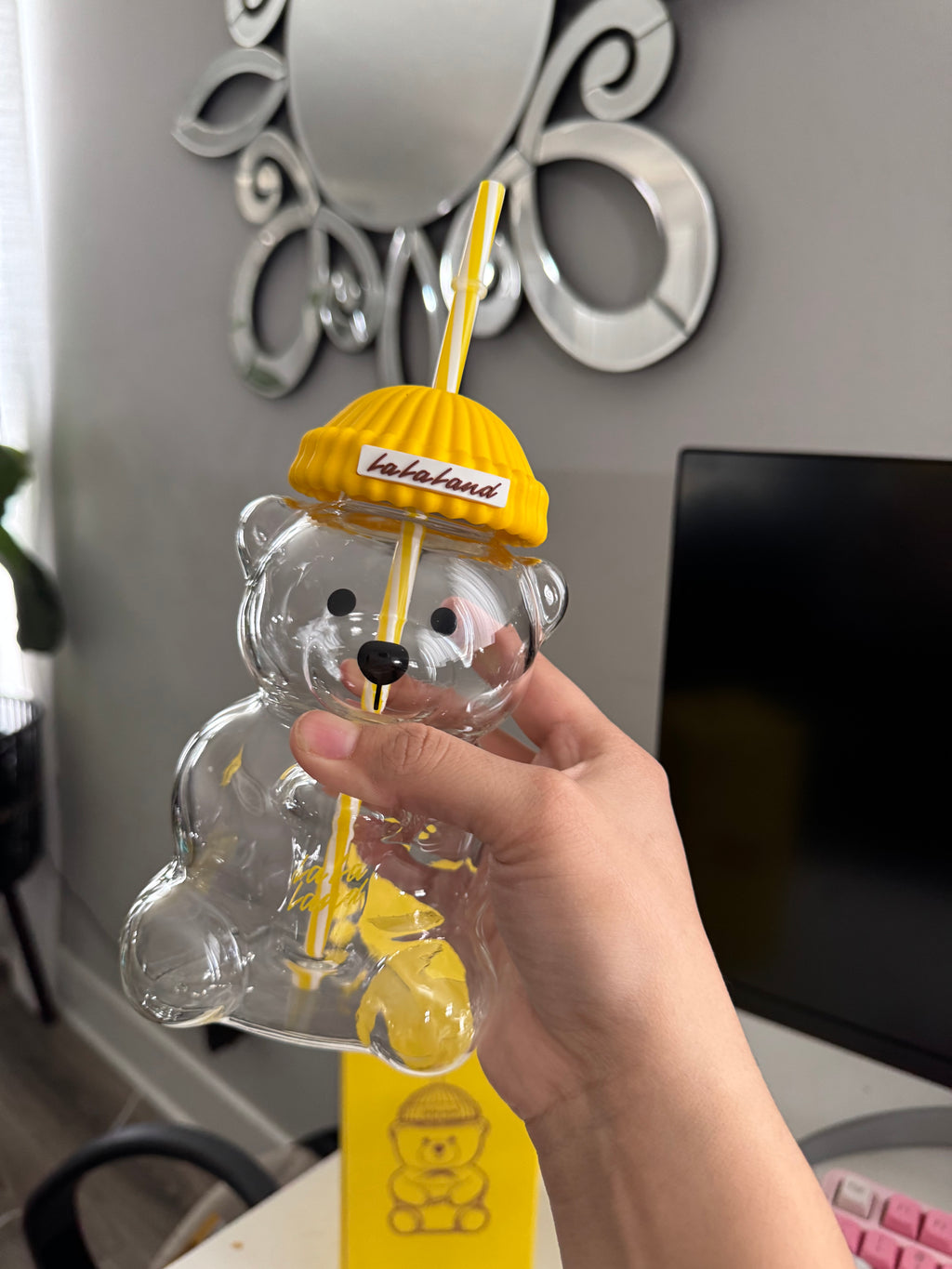 La La Land Glass Bear Cup