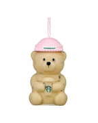 Pink Starbies Glass Bear Cup (Pre-Order)