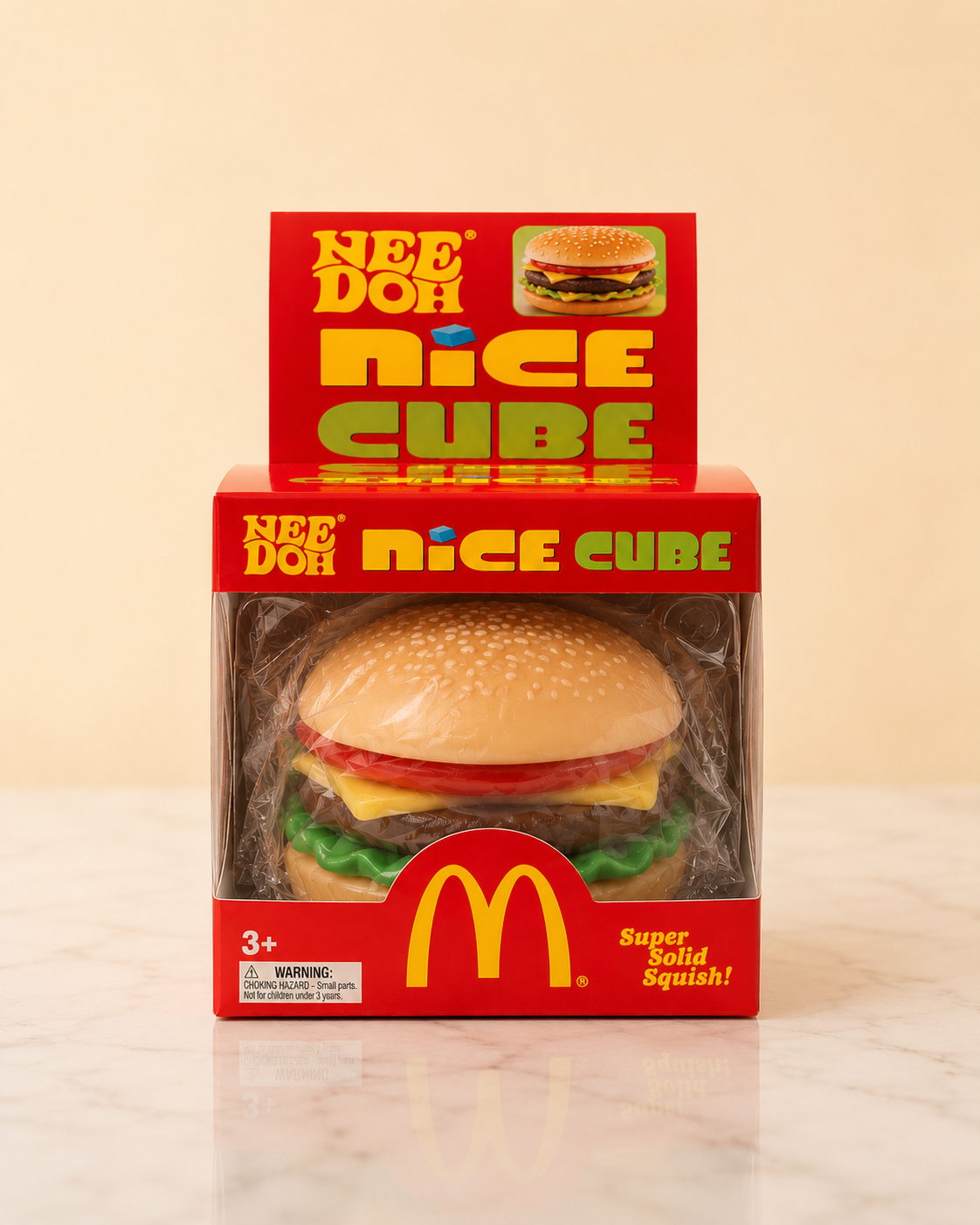 McDonalds Squishy Burger RARE