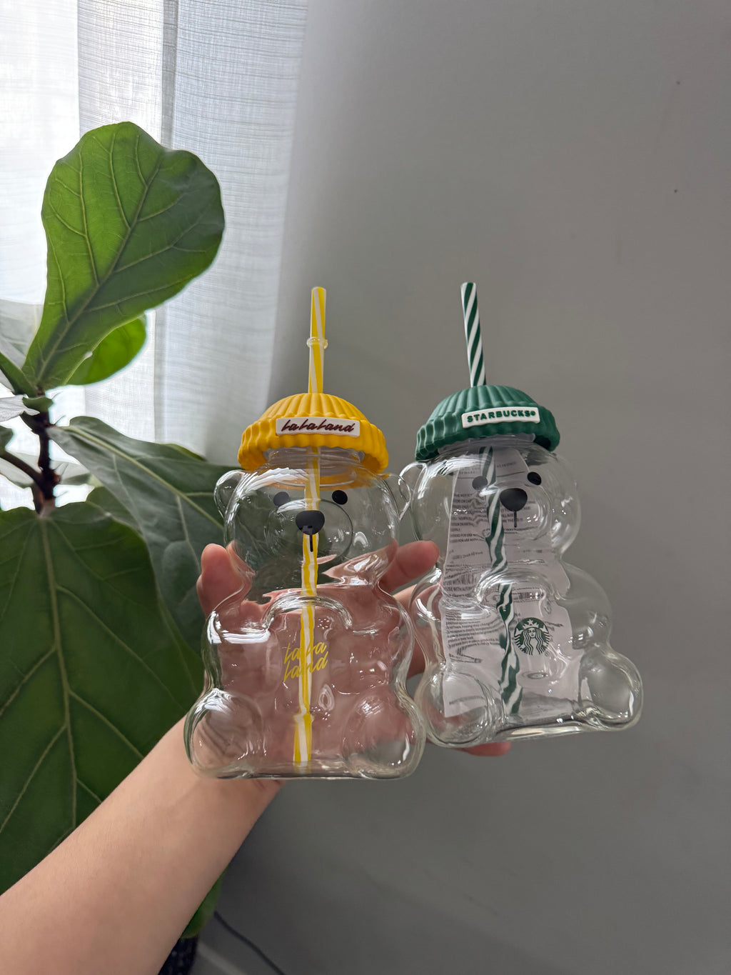 La La Land Glass Bear Cup