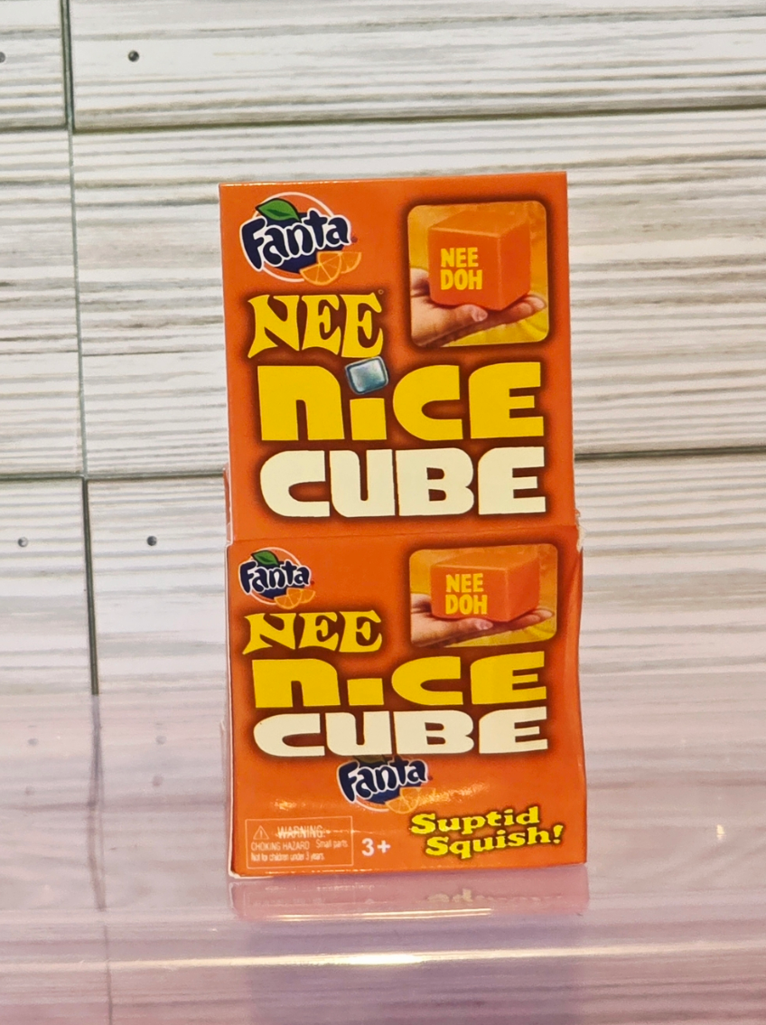 Fanta Squishy Cube