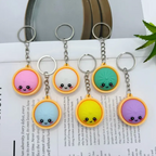 Dumpling Clicker Fidget Keychain