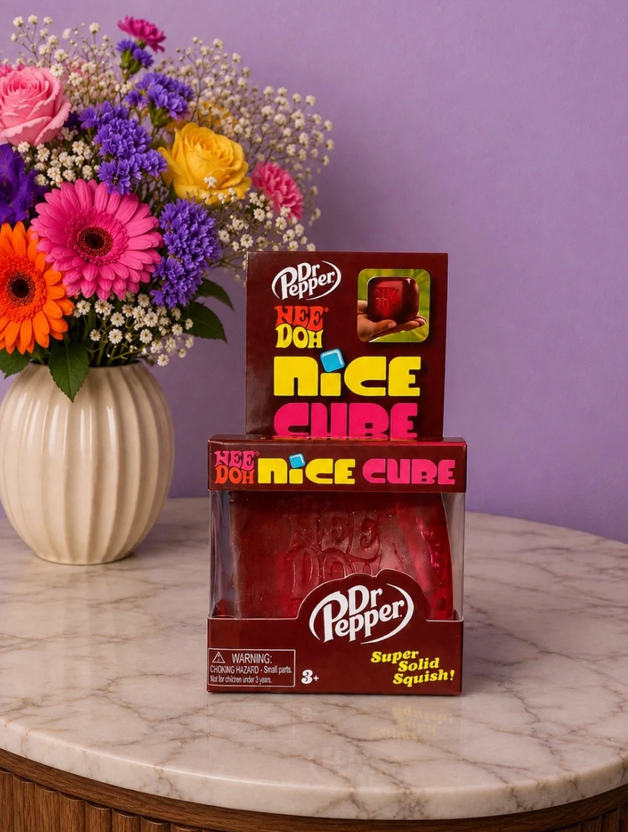 Dr.Pepper Squishy Cube (In Stock)